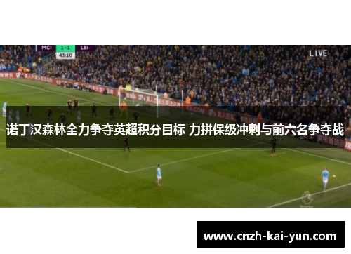 诺丁汉森林全力争夺英超积分目标 力拼保级冲刺与前六名争夺战